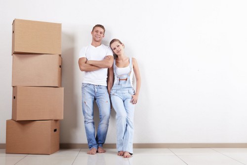 Office removals team planning a business relocation in Ireland