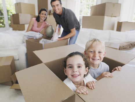 Removal team helping with a residential move in Ireland