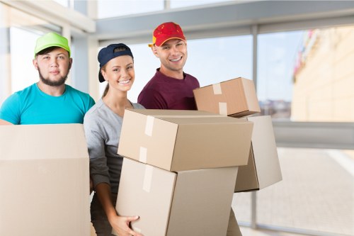 Local moving team handling access challenges in Ireland