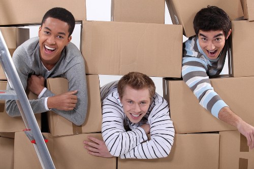 Local office removals service transporting business items in Ireland