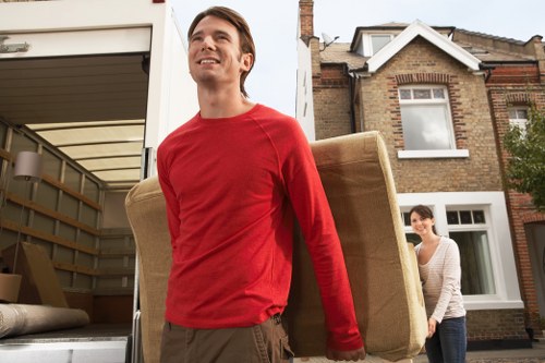 Removal company supporting a move across Ireland