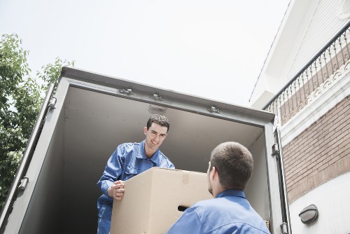 Local Irish moving team handling residential removals