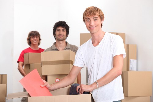 Professional movers working around access and parking challenges in Ireland